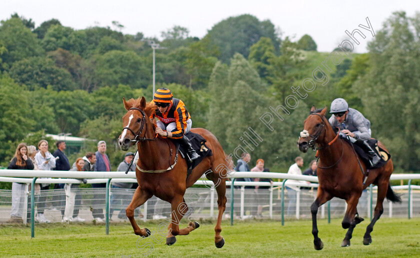 Mereside-Diva-0008 
 MERESIDE DIVA (David Probert) wins The Bet At racingtv.com Handicap
Nottingham 30 May 2023 - Pic Steven Cargill / Racingfotos.com