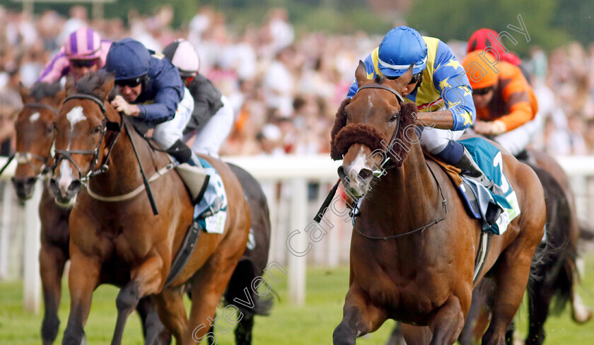 The-Green-Man-0003 
 THE GREEN MAN (Kaiya Fraser) wins The Clean Up With PPS Handicap
York 17 Jun 2023 - Pic Steven Cargill / Racingfotos.com