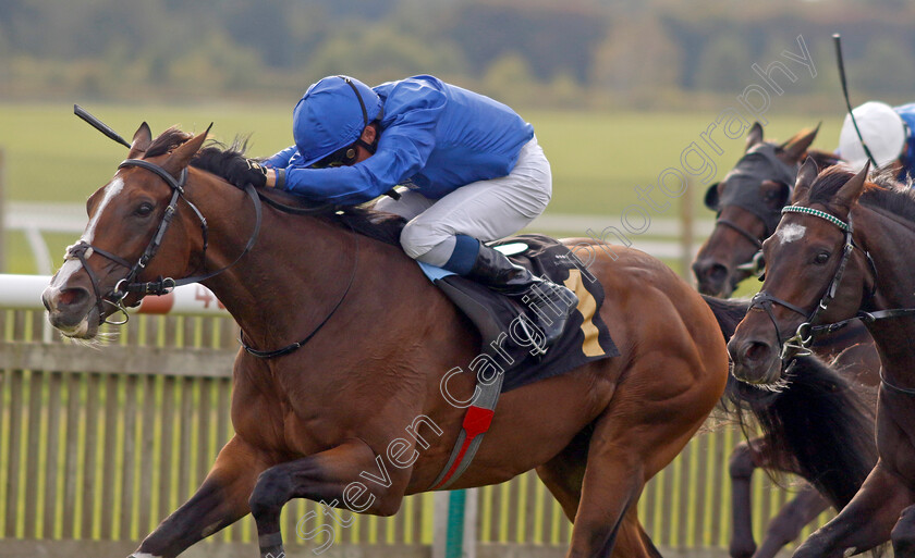 Dhahabi-0002 
 DHAHABI (William Buick) wins The Weatherbys Stallion Book Handicap
Newmarket 22 Sep 2022 - Pic Steven Cargill / Racingfotos.com