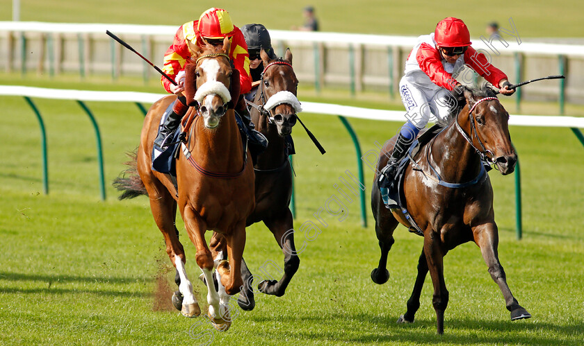 Gale-Force-Maya-0006 
 GALE FORCE MAYA (left, Adam Farragher) beats GELLHORN (right) in The British Stallion Studs EBF Premier Fillies Handicap
Newmarket 23 Sep 2021 - Pic Steven Cargill / Racingfotos.com