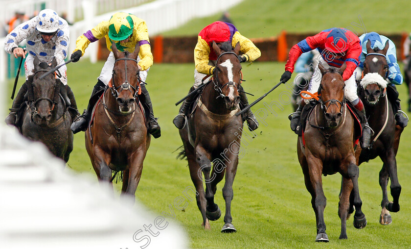 Champagne-Well-0002 
 CHAMPAGNE WELL (left, Paddy Brennan) beats BRAID BLUE (right) in The Ballymore Novices Hurdle
Cheltenham 25 Oct 2019 - Pic Steven Cargill / Racingfotos.com