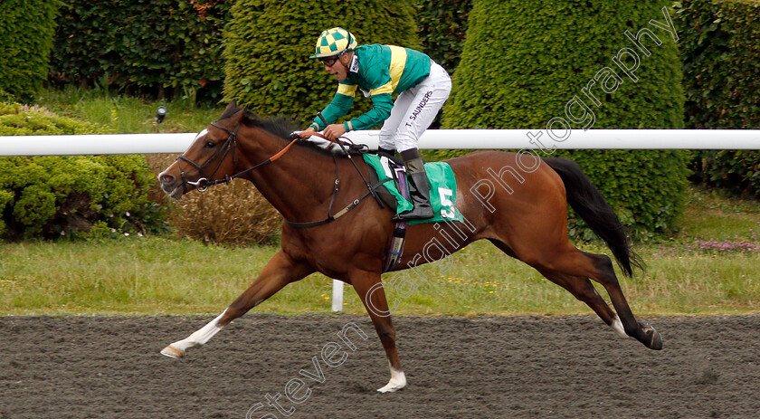 Quick-Breath-0005 
 QUICK BREATH (Tyler Saunders) wins The 100% Profits Boost At 32RedSport.com Handicap
Kempton 5 Jun 2019 - Pic Steven Cargill / Racingfotos.com