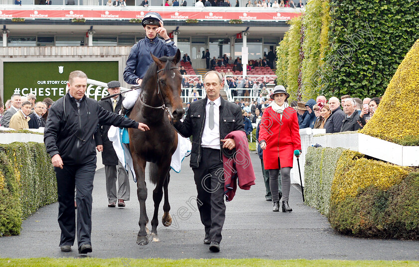 Sir-Dragonet-0012 
 SIR DRAGONET (Donnacha O'Brien) after The MBNA Chester Vase
Chester 8 May 2019 - Pic Steven Cargill / Racingfotos.com