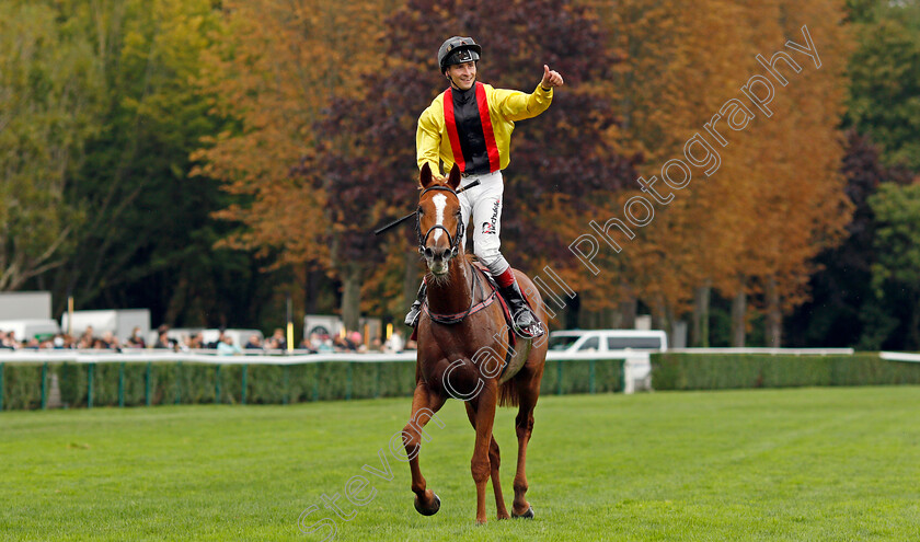 Torquator-Tasso-0015 
 TORQUATOR TASSO (Rene Piechulek) after The Qatar Prix de l'Arc de Triomphe
Longchamp 3 Oct 2021 - Pic Steven Cargill / Racingfotos.com