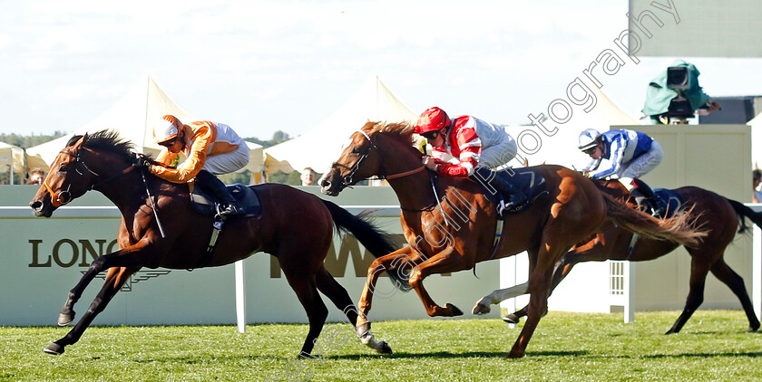 Jayarebe-0003 
 JAYAREBE (Sean Levey) beats KING'S GAMBIT (right) in The Hampton Court Stakes
Royal Ascot 20 Jun 2024 - Pic Steven Cargill / Racingfotos.com