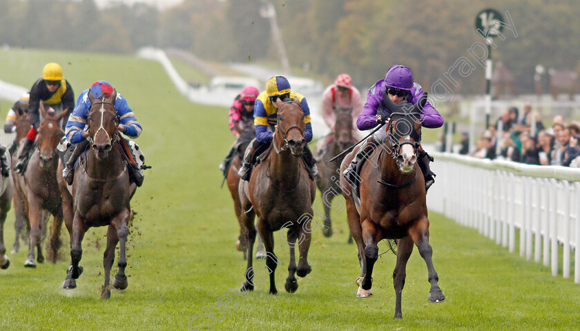 Atalanta s-Boy-0002 
 ATALANTA'S BOY (right, Thomas Greatrex) beats SWEET PURSUIT (left) in The Birra Moretti Handicap
Goodwood 25 Sep 2019 - Pic Steven Cargill / Racingfotos.com