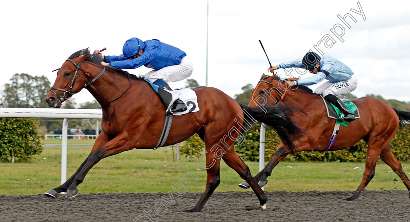 Desert-Peace-0003 
 DESERT PEACE (William Buick) wins The Close Brothers British Stallion Studs EBF Novice Stakes
Kempton 9 Oct 2019 - Pic Steven Cargill / Racingfotos.com