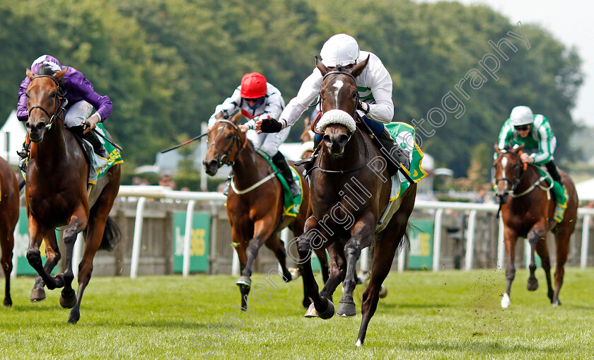 Sandrine-0004 
 SANDRINE (David Probert) beats HELLO YOU (left) in The Duchess Of Cambridge Stakes
Newmarket 9 Jul 2021 - Pic Steven Cargill / Racingfotos.com