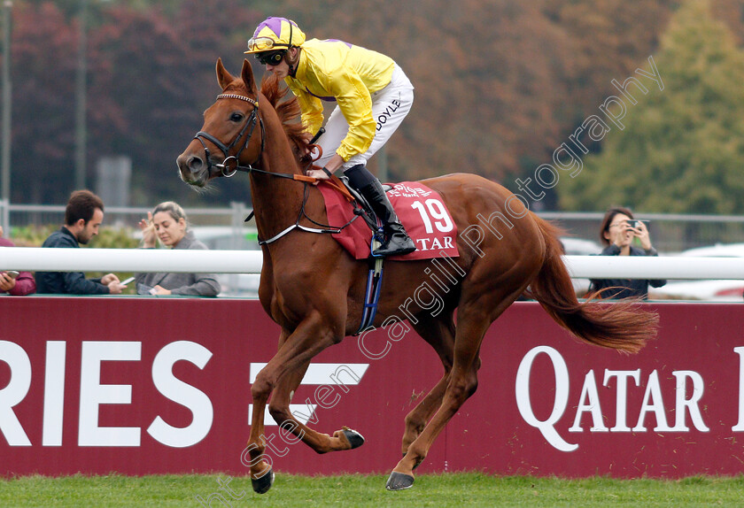 Sea-Of-Class-0002 
 SEA OF CLASS (James Doyle)
Longchamp 7 Oct 2018 - Pic Steven Cargill / Racingfotos.com