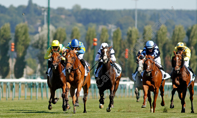 Coeur-De-Pierre-0006 
 COEUR DE PIERRE (T Piccone) wins The Prix du Cercle
Deauville 7 Aug 2022 - Pic Steven Cargill / Racingfotos.com