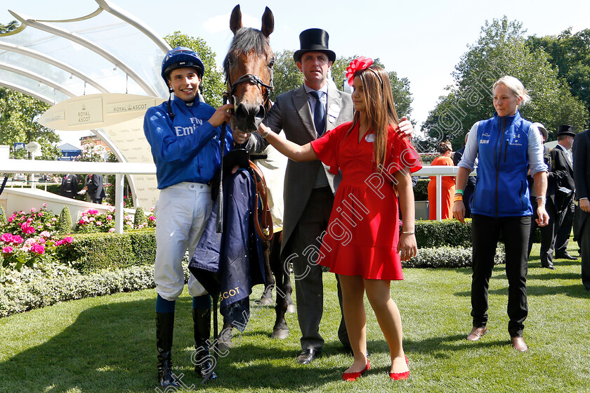 Old-Persian-0008 
 OLD PERSIAN (William Buick) with Charlie Appleby and Sheika Jalila after The King Edward VII Stakes
Royal Ascot 22 Jun 2018 - Pic Steven Cargill / Racingfotos.com