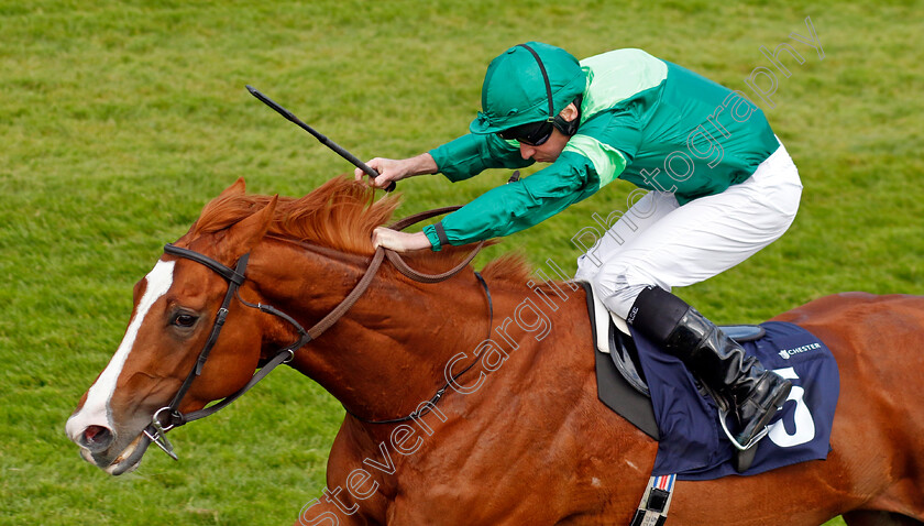 Gallantly-0004 
 GALLANTLY (Ryan Moore) wins The ESL Export Maiden Stakes
Chester 8 May 2024 - Pic Steven Cargill / Racingfotos.com