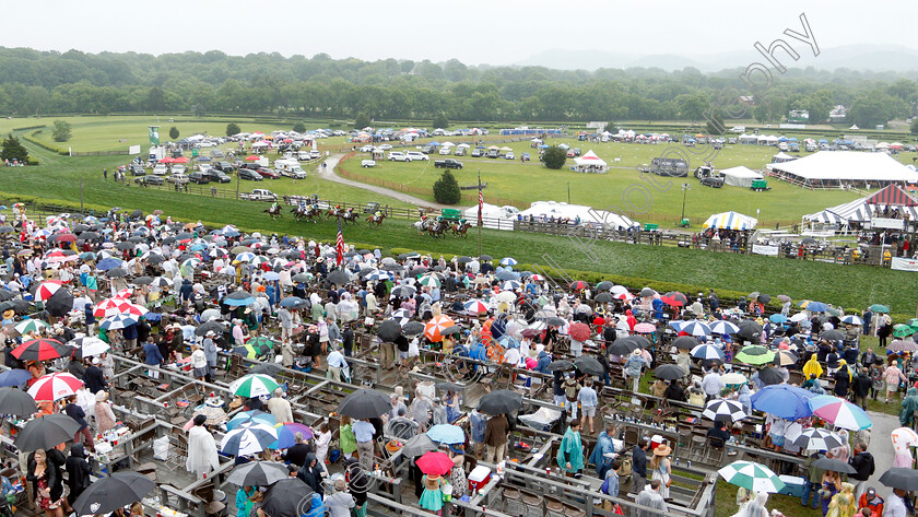 Wigwam-Baby-0001 
 WIGWAM BABY (in 2nd place, Aaron Sinnott) passing the crowd on her way to winning The Margaret Currey Henley Filly & Mare Hurdle
Percy Warner Park, Nashville Tennessee USA, 11 May 2019 - Pic Steven Cargill / Racingfotos.com