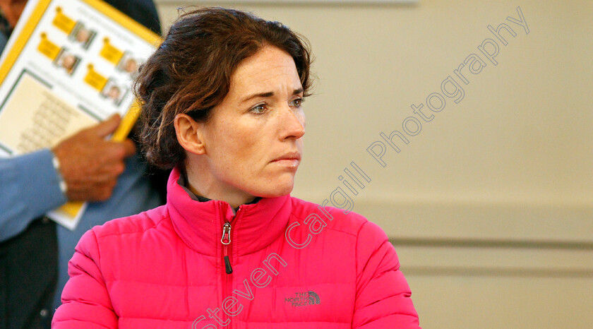 Katie-Walsh-0001 
 KATIE WALSH at the Tattersalls Ireland Ascot Breeze Up Sale 5 Apr 2018 - Pic Steven Cargill / Racingfotos.com