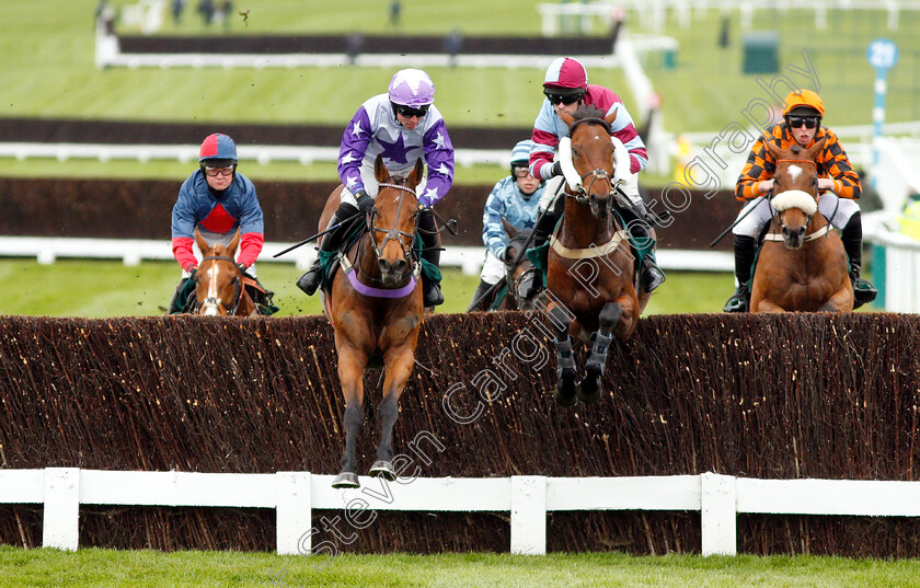 Sam-Cavallaro-0003 
 SAM CAVALLARO (2nd left, Bryan Carver) beats SAFFRON WELLS (2nd right) in The Cheltenham Club Open Hunters Chase
Cheltenham 3 May 2019 - Pic Steven Cargill / Racingfotos.com