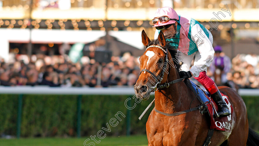 Enable-0004 
 ENABLE (Frankie Dettori) after The Qatar Prix de l'Arc de Triomphe
Longchamp 6 Oct 2019 - Pic Steven Cargill / Racingfotos.com