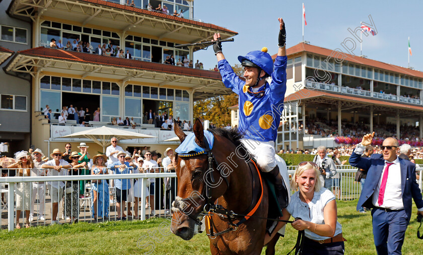 Fantastic-Moon-0013 
 FANTASTIC MOON (Rene Piechulek) winner of The Wettstar.de 154. Grosser Preis Von Baden
Baden Baden 1 Sep 2024 - Pic Steven Cargill / Racingfotos.com