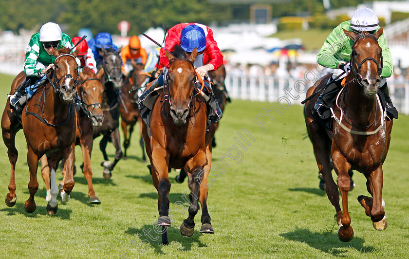 Arisaig-0001 
 ARISAIG (right, Jamie Spencer) beats SURVEYOR (centre) in The Ridgeview Fillies Handicap
Goodwood 30 Jul 2024 - Pic Steven Cargill / racingfotos.com