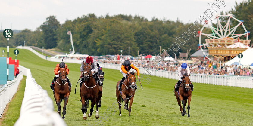 Toro-Strike-0002 
 TORO STRIKE (2nd left, Ryan Moore) wins The Weatherbys Hamilton Supreme Stakes
Goodwood 29 Aug 2021 - Pic Steven Cargill / Racingfotos.com