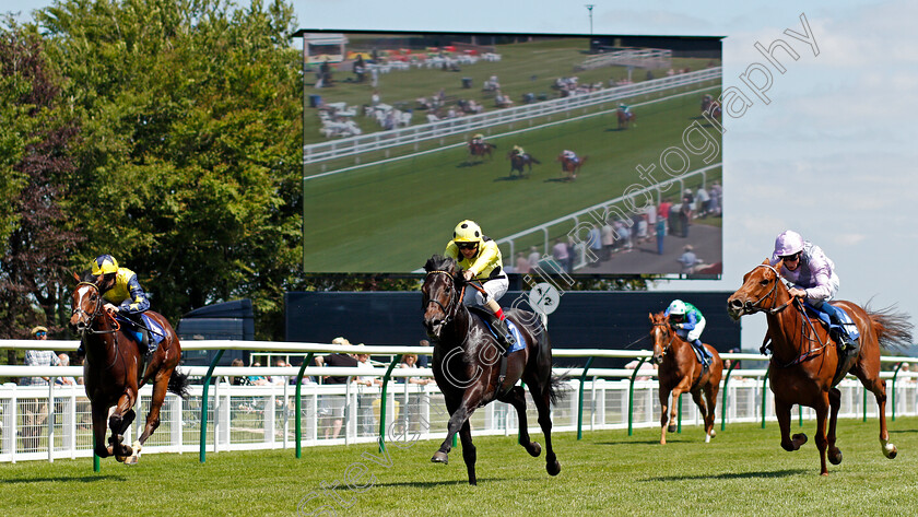 Papacito-0001 
 PAPACITO (centre, Andrea Atzeni) beats EXCEEDINGLY REGAL (left) and WEST SIDE GLORY (right) in The Mansionbet Watch And Bet Novice Stakes
Salisbury 8 Jun 2021 - Pic Steven Cargill / Racingfotos.com