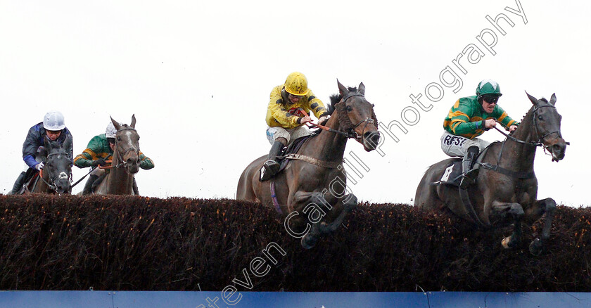 Regal-Encore-0001 
 REGAL ENCORE (right, Richie McLernon) beats ACTING LASS (2nd right) in The Dave Dawes Silver Cup Handicap Chase
Ascot 21 Dec 2019 - Pic Steven Cargill / Racingfotos.com