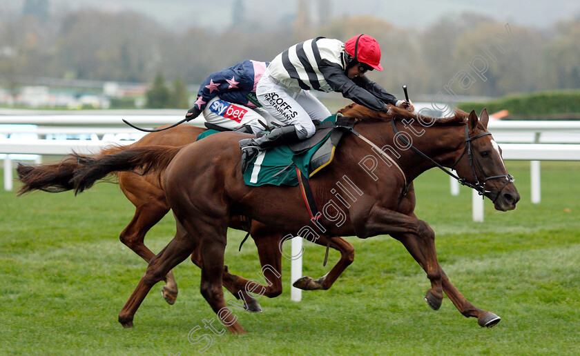 Count-Meribel-0004 
 COUNT MERIBEL (Mark Grant) wins The Steel Plate And Sections Novices Chase
Cheltenham 16 Nov 2018 - Pic Steven Cargill / Racingfotos.com