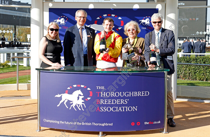 Sister-Sybil-0006 
 Presentation for The TBA Mares Handicap Chase Cheltenham 19 Apr 2018 - Pic Steven Cargill / Racingfotos.com