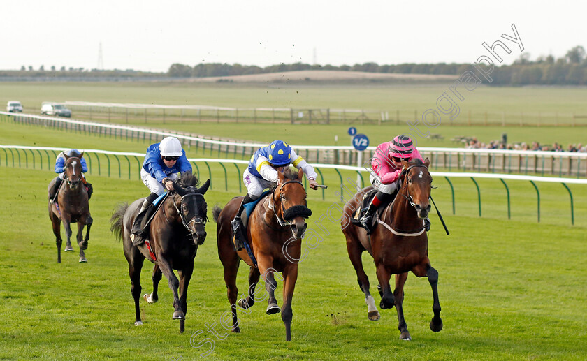 Sons-And-Lovers-0006 
 SONS AND LOVERS (right, David Egan) beats PLACO (centre) and POINT SUR (left) in The Virgin Bet Daily Price Boost Maiden Stakes
Newmarket 7 Oct 2023 - Pic Steven Cargill / Racingfotos.com