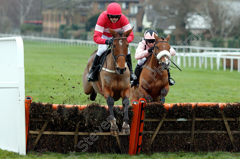 Laurina-0006 
 LAURINA (Ruby Walsh) wins The Unibet Mares Hurdle
Sandown 5 Jan 2019 - Pic Steven Cargill / Racingfotos.com