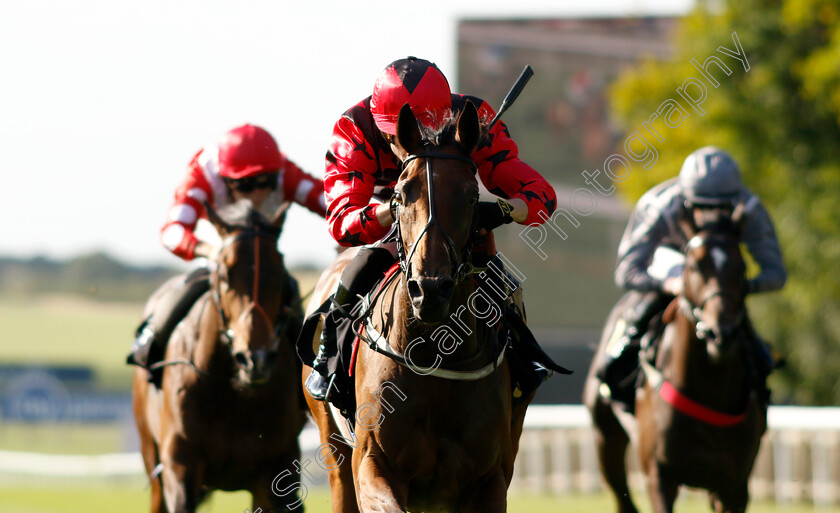 Naina-0002 
 NAINA (Christian Howarth) wins The Maritime Cargo Services Ocean Freight Frenzy Selling Stakes
Newmarket 9 Aug 2024 - Pic Steven Cargill / Racingfotos.com