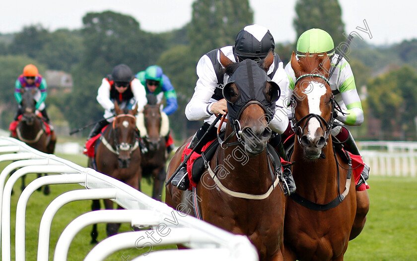 Victory-Chime-0002 
 VICTORY CHIME (Harry Bentley) beats MARRONNIER (right) in The Hampton Court Handicap
Sandown 25 Jul 2019 - Pic Steven Cargill / Racingfotos.com