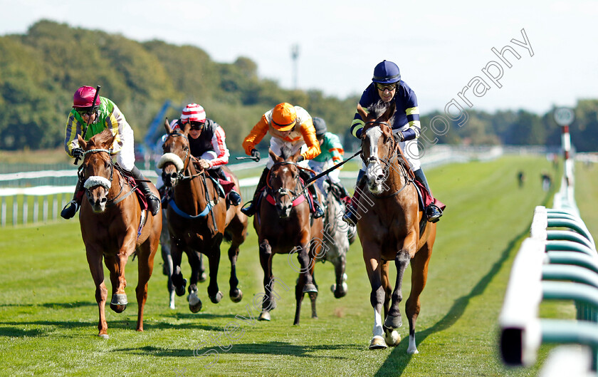 Tynwald-0004 
 TYNWALD (John Reddington) beats WESTERN BEAT (left) in The Together Personal Finance Amateur Jockeys Handicap
Haydock 1 Sep 2022 - Pic Steven Cargill / Racingfotos.com