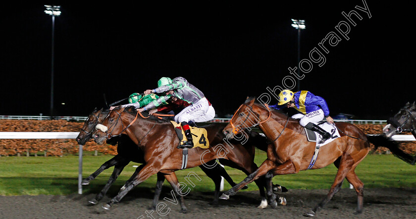 Second-Thought-0006 
 SECOND THOUGHT (rails, James Doyle) beats KEYSTROKE (centre) and KHAFOO SHEMEMI (right) in The British Stallion Studs EBF Hyde Stakes Kempton 22 Nov 2017 - Pic Steven Cargill / Racingfotos.com