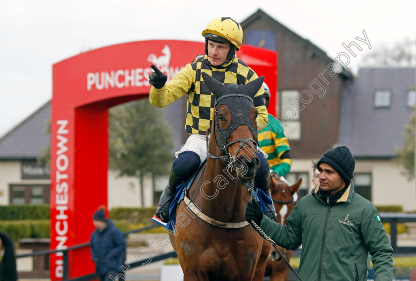 Salvator-Mundi-0013 
 SALVATOR MUNDI (Paul Townend) winner of The Sky Bet Moscow Flyer Novice Hurdle
Punchestown 12 Jan 2025 - Pic Steven Cargill / Racingfotos.com