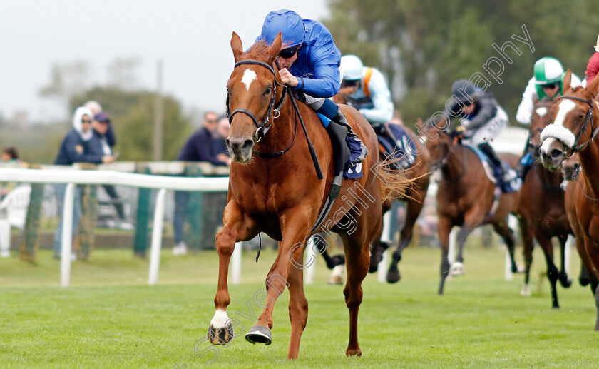 Romantic-Style-0002 
 ROMANTIC STYLE (William Buick) wins The British EBF Fillies Novice Stakes
Yarmouth 19 Sep 2023 - Pic Steven Cargill / Racingfotos.com