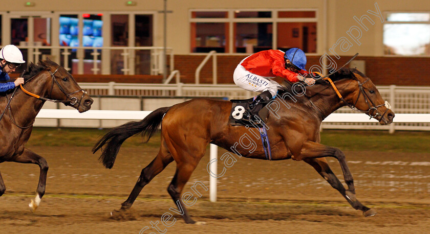 Jean-Baptiste-0004 
 JEAN BAPTISTE (Ryan Moore) wins The Support The Injured Jockeys Fund Novice Stakes
Chelmsford 15 Oct 2020 - Pic Steven Cargill / Racingfotos.com