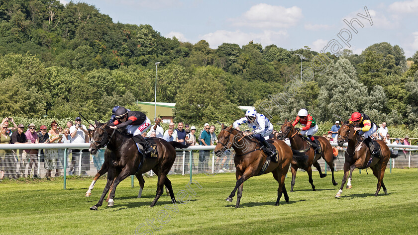 Em-Jay-Kay-0007 
 EM JAY KAY (Tyler Heard) wins The Follow Us On X @betrhino Handicap
Nottingham 19 Jul 2024 - Pic Steven Cargill / Megan Dent / Racingfotos.com