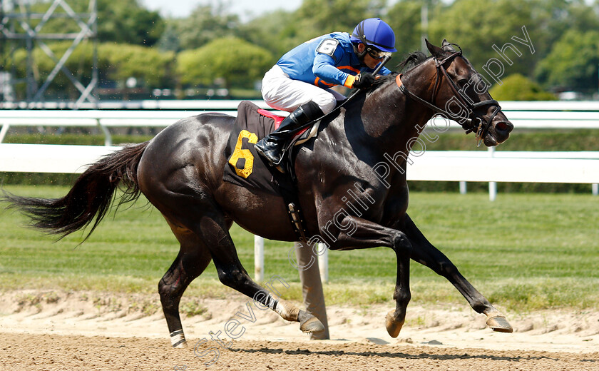 Street-Vision-0003 
 STREET VISION (David Cohen) wins Allowance Race
Belmont Park 7 Jun 2018 - Pic Steven Cargill / Racingfotos.com