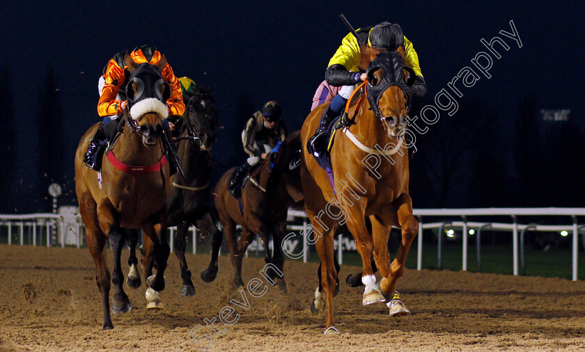 Magic-Gem-0001 
 MAGIC GEM (Rhys Clutterbuck) beats DIVINE CONNECTION (left) in The Mansionbet Beaten By A Head Classified Stakes
Southwell 3 Mar 2022 - Pic Steven Cargill / Racingfotos.com