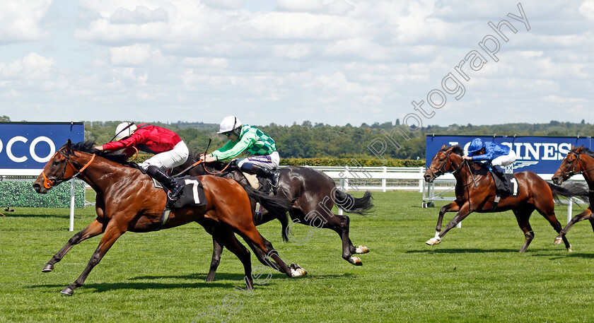 Our-Terms-0004 
 OUR TERMS (Ryan Moore) wins The British EBF Crocker Bulteel Maiden Stakes
Ascot 27 Jul 2024 - Pic Steven Cargill / Racingfotos.com