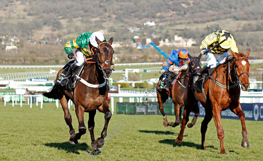 Buveur-D Air-0003 
 BUVEUR D'AIR (left, Barry Geraghty) beats MELON (right) in The Unibet Champion Hurdle Challenge Trophy Cheltenham 13 Mar 2018 - Pic Steven Cargill / Racingfotos.com