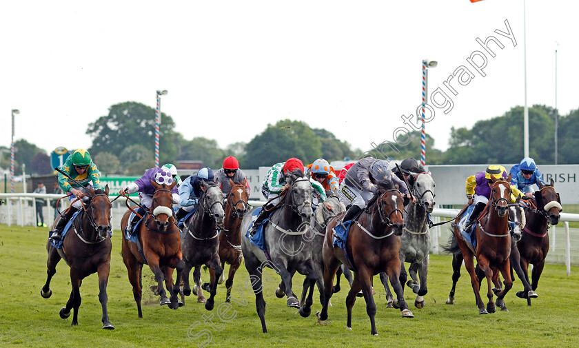 Gabrial-The-Wire-0001 
 GABRIAL THE WIRE (centre right, Paul Hanagan) beats PAXOS (centre left) in The Irish Thoroughbred Marketing Handicap
York 11 Jun 2021 - Pic Steven Cargill / Racingfotos.com