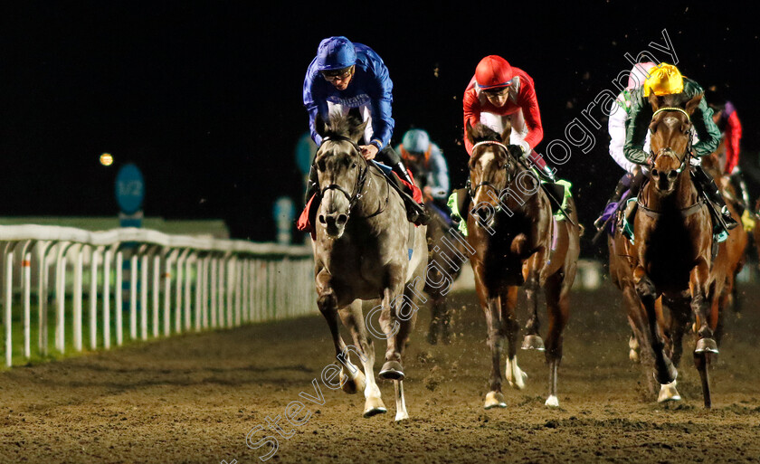 Musical-Act-0002 
 MUSICAL ACT (James Doyle) wins The Unibet Zero% Mission British Stallion Studs EBF Fillies Novice Stakes Div1
Kempton 15 Nov 2023 - Pic Steven Cargill / Racingfotos.com