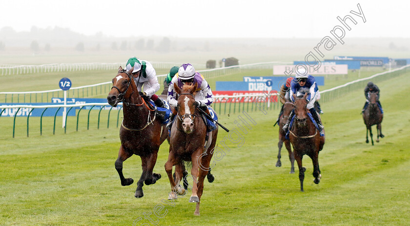 Starzintheireyes-0004 
 STARZINTHEIREYES (Rossa Ryan) beats GREEN STORM (left) in The Zetland Stakes
Newmarket 12 Oct 2024 - Pic Steven Cargill / Racingfotos.com