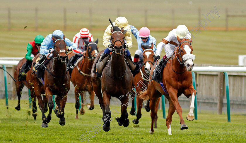 Final-Watch-0002 
 FINAL WATCH (centre, Marco Ghiani) beats MAY NIGHT (right) in The Betfair Racing Only Bettor Podcast Handicap
Newmarket 14 May 2021 - Pic Steven Cargill / Racingfotos.com