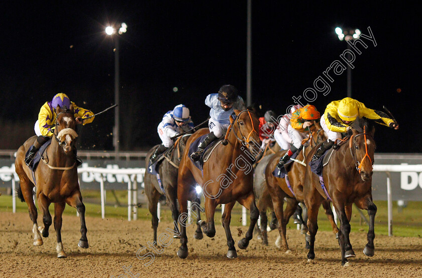 Muay-Thai-0003 
 MUAY THAI (right, Rossa Ryan) beats HOST (centre) in The Ladbrokes Watch Racing Online For Free Handicap
Wolverhampton 11 Jan 2021 - Pic Steven Cargill / Racingfotos.com