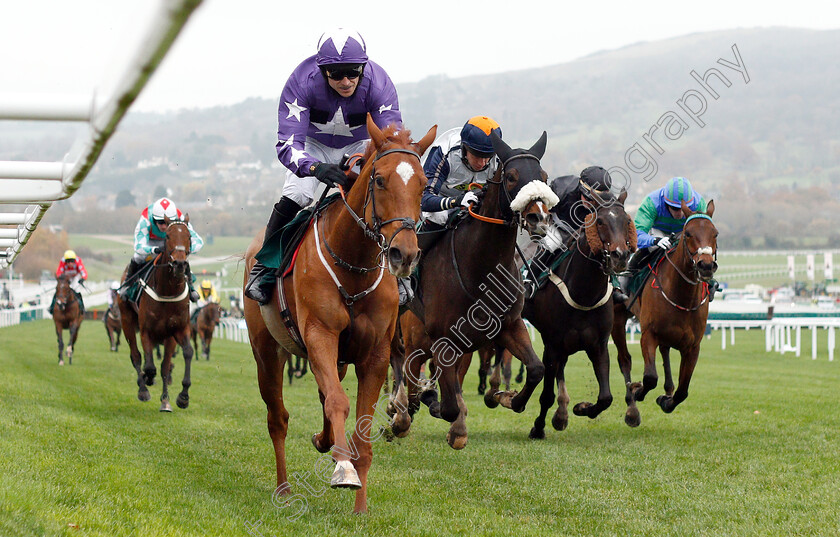 Red-Hot-Chilly-0002 
 RED HOT CHILLY (Paddy Brennan) wins The Swanee River Supports Countryside Alliance Novices Handicap Hurdle
Cheltenham 16 Nov 2018 - Pic Steven Cargill / Racingfotos.com