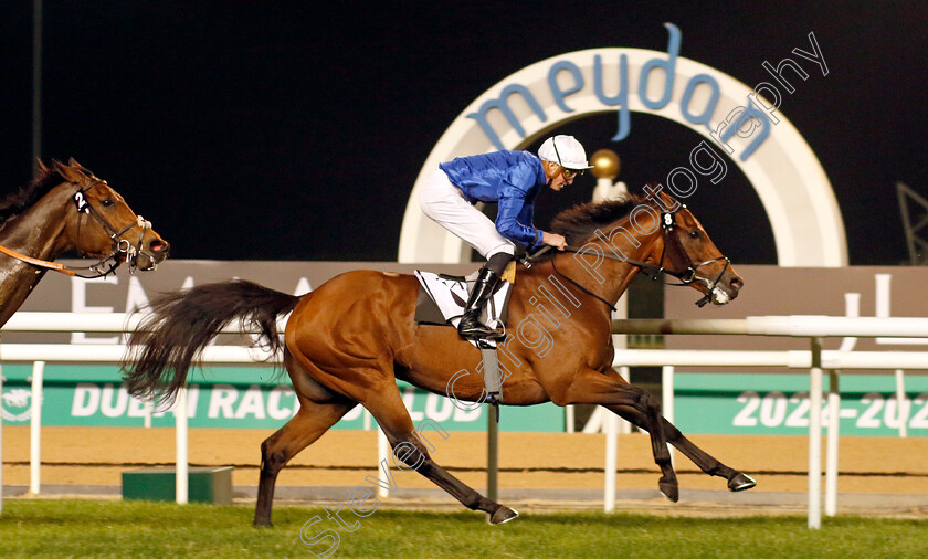 First-Ruler-0001 
 FIRST RULER (James Doyle) wins The Vazirabad Handicap
Meydan, Dubai 3 Feb 2023 - Pic Steven Cargill / Racingfotos.com