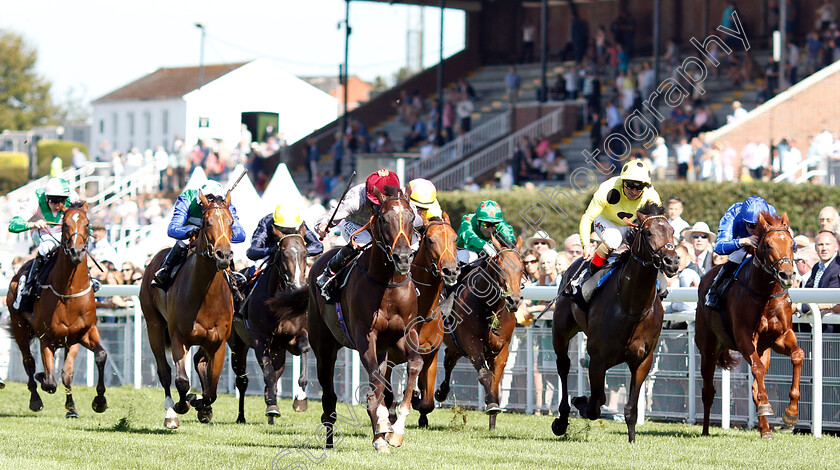 Watan-0001 
 WATAN (Ryan Moore) wins The Nginious! Swiss Gin EBF Maiden Stakes
Goodwood 31 Jul 2018 - Pic Steven Cargill / Racingfotos.com