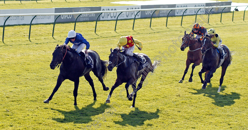 Symbolization-0002 
 SYMBOLIZATION (left, William Buick) beats CURIOSITY (right) in The Qipco Racing Welfare Handicap Newmarket 5 May 2018 - Pic Steven Cargill / Racingfotos.com